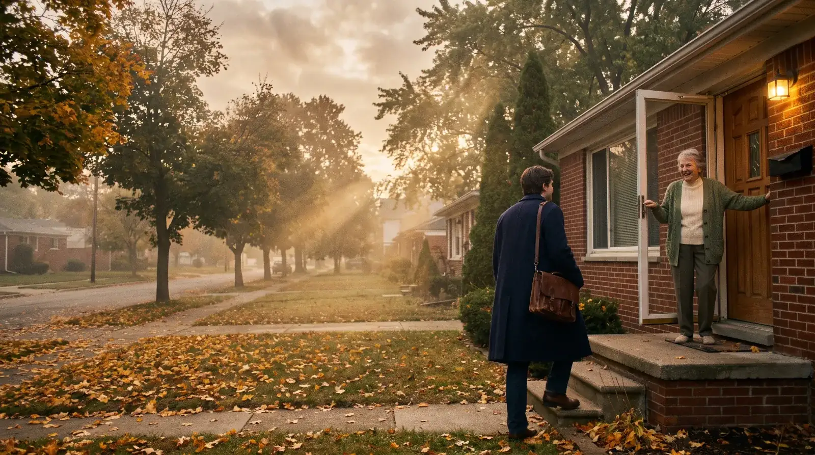 Physician providing medical care at home in Southeast Michigan